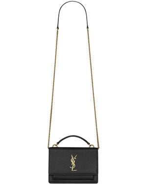 Saint Laurent Sunset Tasche - Weiß