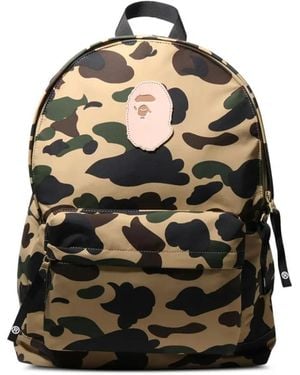 A Bathing Ape Sac À Dos À Imprimé Camouflage - Noir
