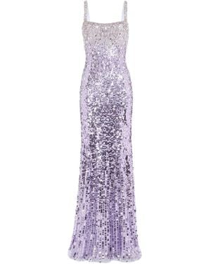 Jenny Packham Mirabeau Maxi Dress - Purple