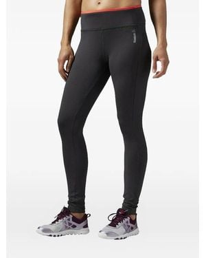 Reebok Logo-Detail Leggings - Blue