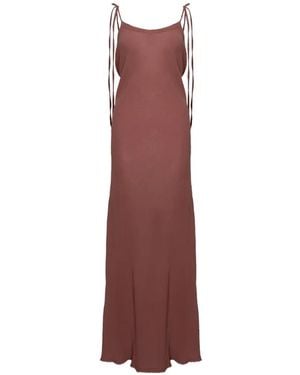 Caravana Konik Gauze Long Dress - Purple