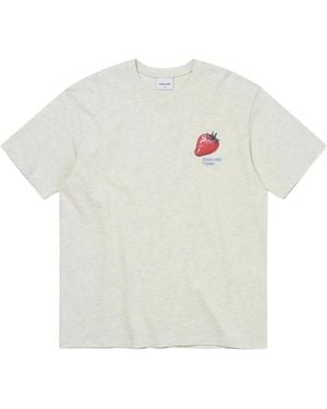 thisisneverthat Strawberry-Print T-Shirt - White
