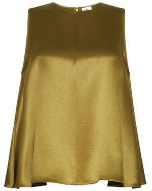 Adam Lippes Elias Blouse - Green