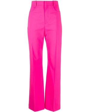 Jacquemus Straight-Leg Tailored Trousers - Pink