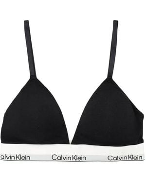 Calvin Klein Icon Triangle Bralette - Black