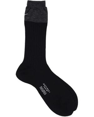 Antipast Knitted Socks - Black