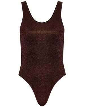 Oséree Lumiere Sporty Maillot - Brown