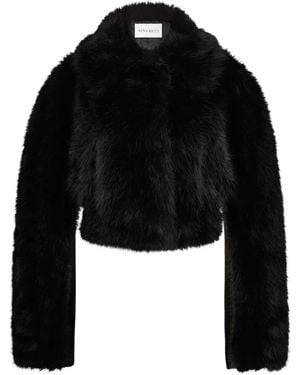 Nina Ricci Cropped Jacket - Black