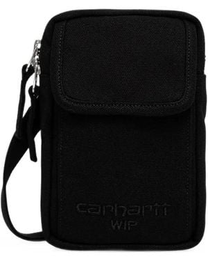 Carhartt Logo-Embroidered Belt Bag - Black