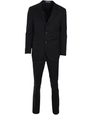 Corneliani Virgin Wool Suit - Black