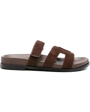 Bibi Lou Flache Sandalen - Braun
