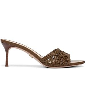 Veronica Beard Tia Sandals - Brown