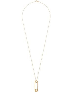 True Rocks Collana Con Pendente - Bianco
