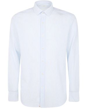 Tintoria Mattei 954 Striped Shirt - White