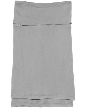 GIMAGUAS Falda midi Gemma - Gris