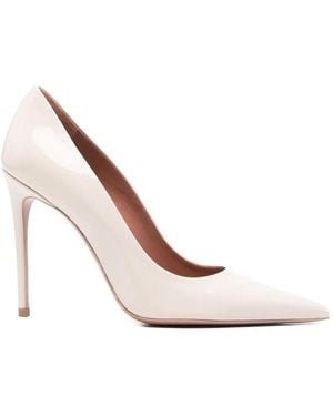 Castagna Hope New Pointed Court Shoes - White