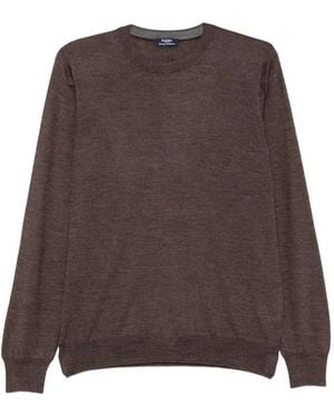 Barba Napoli Pull À Encolure Ronde - Brown
