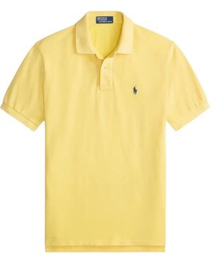 Polo Ralph Lauren Logo-Detail Short-Sleeve Polo Shirt - Yellow
