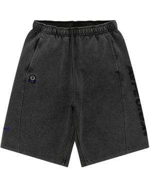 Aape By A Bathing Ape Shorts mit Logo - Schwarz