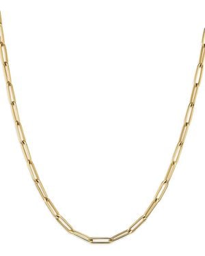 David Yurman 18Kt Chain Link Necklace (3.5Mm) - Metallic