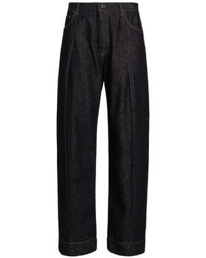 Dolce & Gabbana Denim Trousers - Black