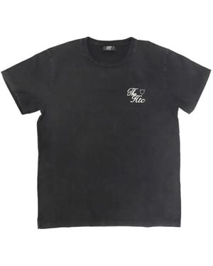 HTC Calypso Distressed-Effect T-Shirt - Black