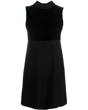 STAUD Quant Bow-Detail Minidress - Black