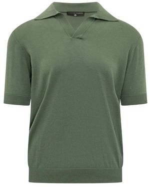 FILIPPO DE LAURENTIIS T-Shirt Skipper En Maille - Green