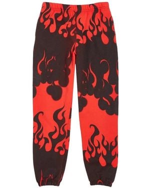 GALLERY DEPT. Ak Flame-Print Track Trousers - Red