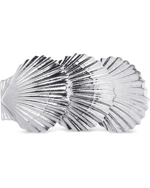 Jennifer Behr Siren Shell-Motif Barrette - White