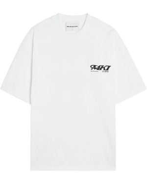 MKI Miyuki-Zoku Logo-Print T-Shirt - White