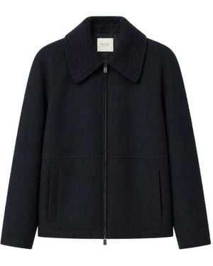RETORI Jacke Mit Abnehmbarem Kragen - Blau