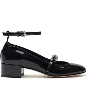 SCAROSSO 35Mm June Court Shoes - Black