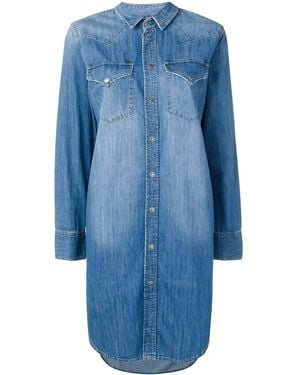 DIESEL Denim Shirt Dress - Blue