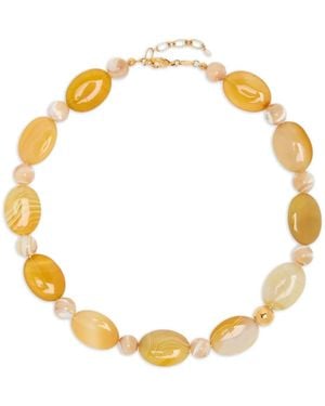 Anni Lu Collana Desert Dreamer Con Perline - Metallizzato