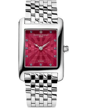 Frederique Constant Classics Carree Felipao Armbanduhr 36Mm - Weiß