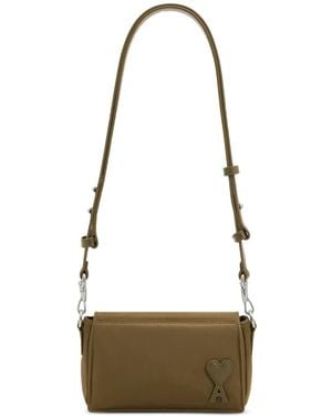 Ami Paris Marcel Tasche Aus Nylon - Weiß