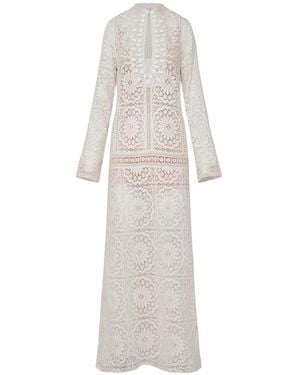 Johanna Ortiz Trails Of Light Maxi Dress - White