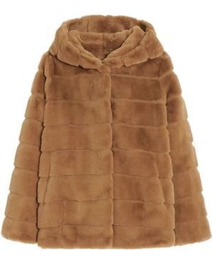Apparis Cappotto Goldy Con Cappuccio - Marrone