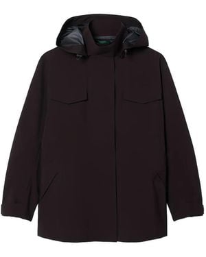 Lacoste Waterproof Parka Jacket - Black