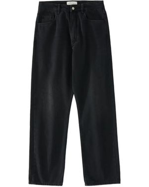 Studio Nicholson Jean Riso À Cinq Poches - Black