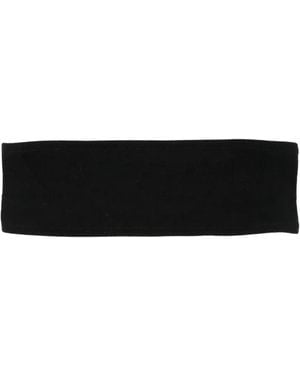 TOTEME Pointelle Monogram Headband - White