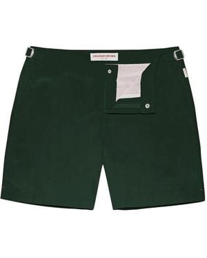 Orlebar Brown Bulldog Badeshorts - Grün