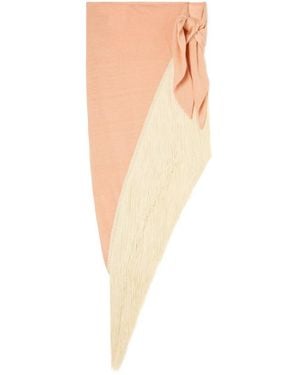 Alanui Fringed Self-Tie Pareo - White