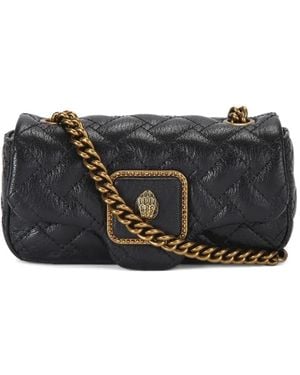 Kurt Geiger Nano Ppmlico Quilted Eagle Cross Body Bag - Black