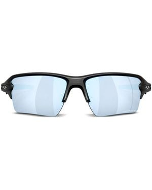 Oakley Rectangle-Frame Sunglasses - Blue