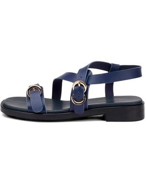 Frau Multi-Strap Sandals - Blue