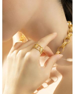 Coomi Star-Motif Diamond Ring - Natural