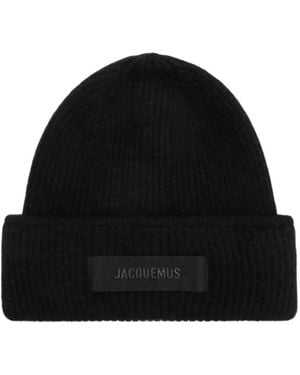 Jacquemus The Gros-Grain Beanie - Black