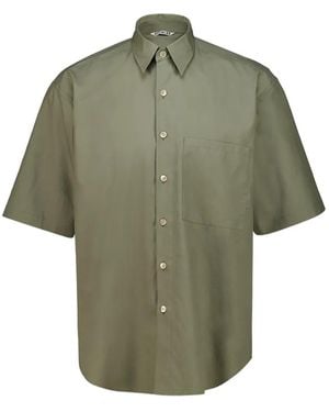 AURALEE Camicia - Verde